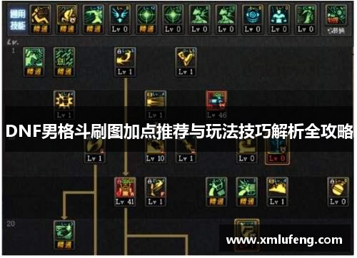 DNF男格斗刷图加点推荐与玩法技巧解析全攻略